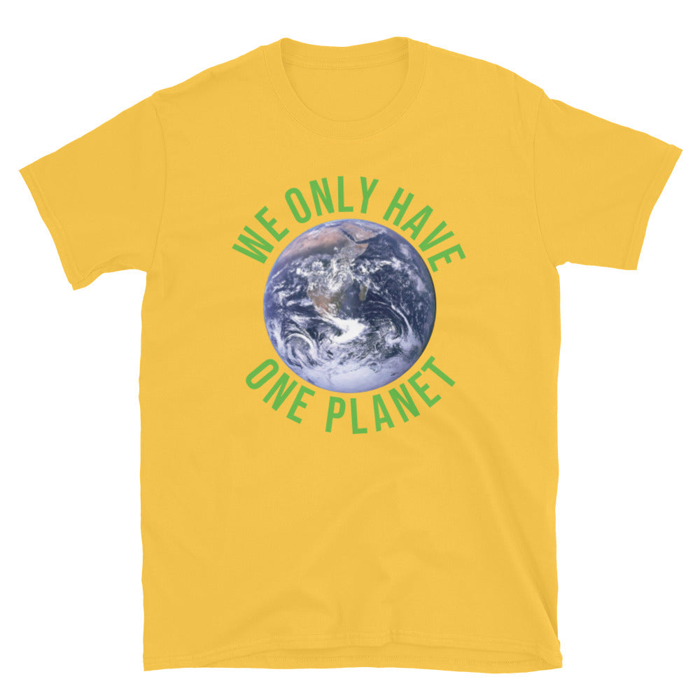 We Only Have One Planet TShirt - Daisy Color - https://ascensionemporium.net